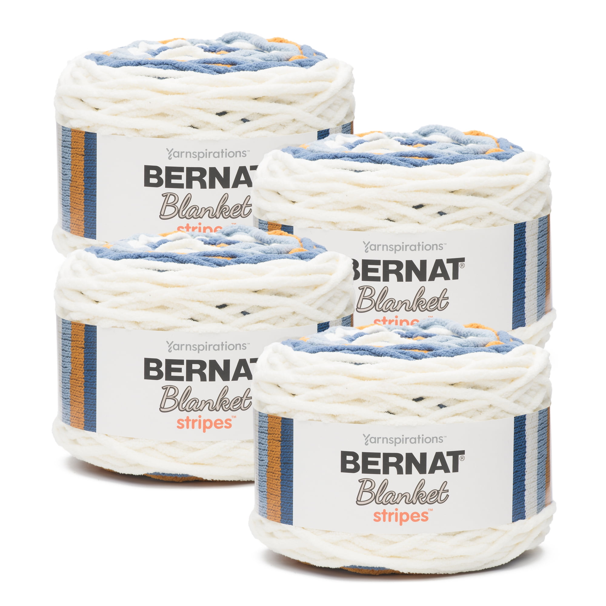 Bernat® Blanket Stripes™ #6 Super Bulky Polyester Yarn, Big Sky