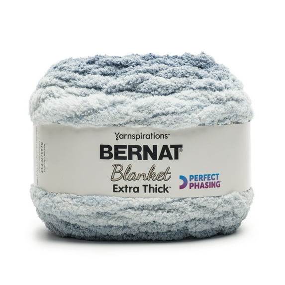 Bernat® Blanket Extra Thick Perfect Phasing™ 7 Jumbo Polyester Yarn, Concrete 21.2oz/600g 65 Yards