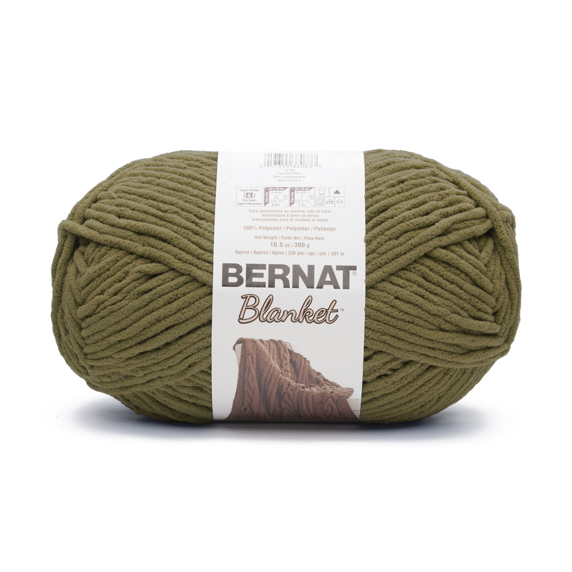 Bernat Blanket Yarn, Pale Grey