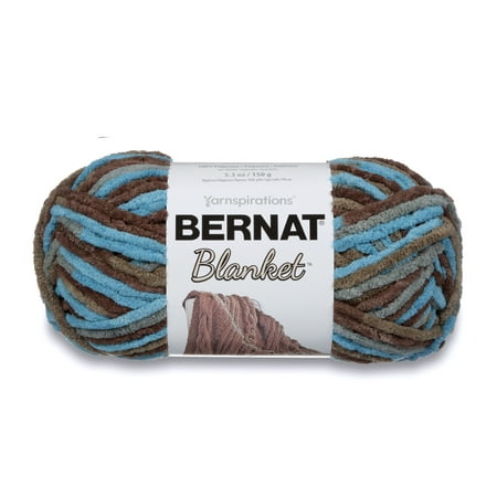 Bernat Blanket Yarn, Coastal Cottage,5.3oz(150g),Super Bulky,Polyester