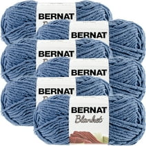 Bernat Blanket Yarn-Country Blue, Multipack Of 6