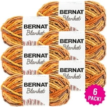 Bernat Blanket Yarn - Fall Leaves, Multipack of 6