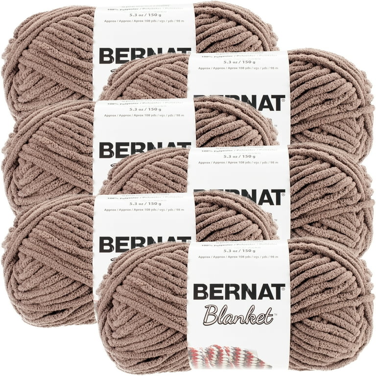 Bernat Blanket Big Ball Yarn Dark Grey, Multipack Of, 40 OFF