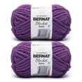 thumbnail image 1 of Bernat® Blanket extra™ #7 Jumbo Polyester Yarn, Pow purple 10.5oz/300g 97 Yards (2 Pack), 1 of 4