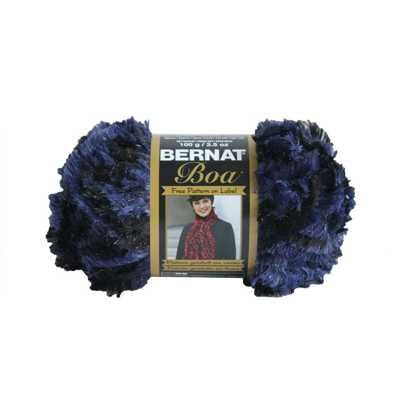 Bernat Boa Eyelash Nightingale Yarn 1 Each Walmart