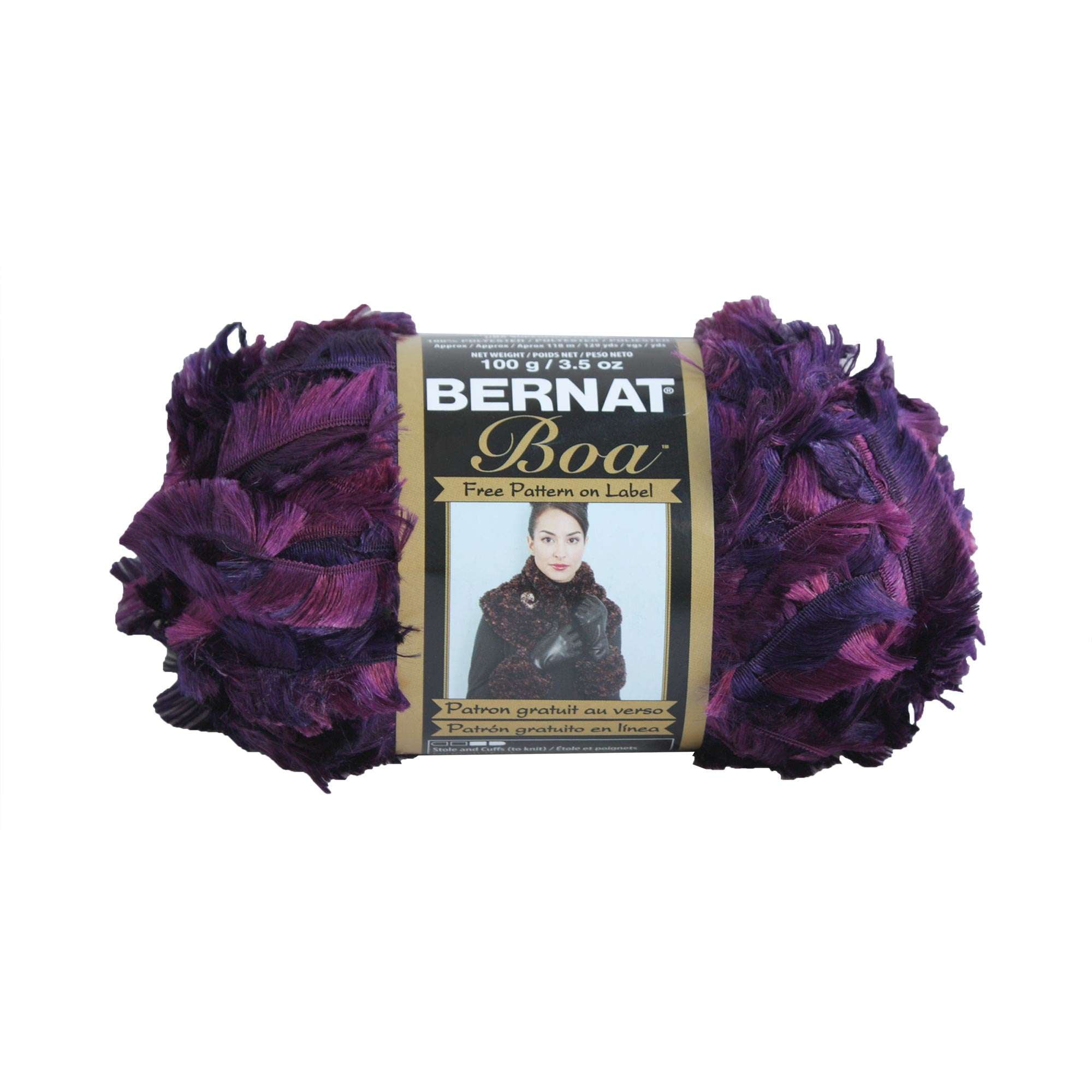 Bernat Velvet Twist Yarn, Alluring Peacock