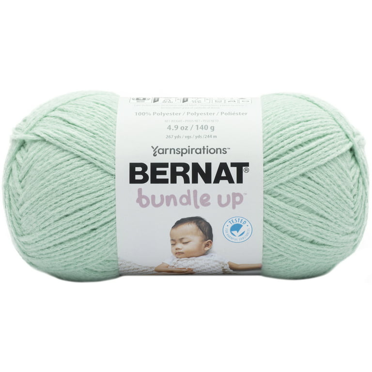 Bernat Bundle Up Yarn, Green Mist