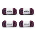 thumbnail image 1 of Bernat® Crushed Velvet™ #5 Bulky Polyester Yarn, Burgundy 10.5oz/300g, 315 Yards (4 Pack), 1 of 6