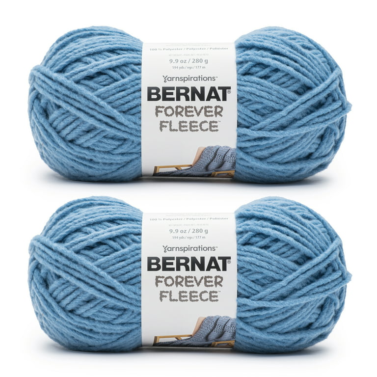 Bernat Forever Fleece Yarn Review 