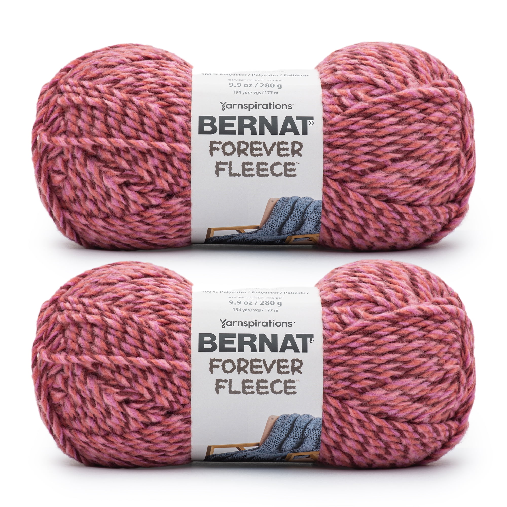 Bernat Forever Fleece Yarn - NOTM652855