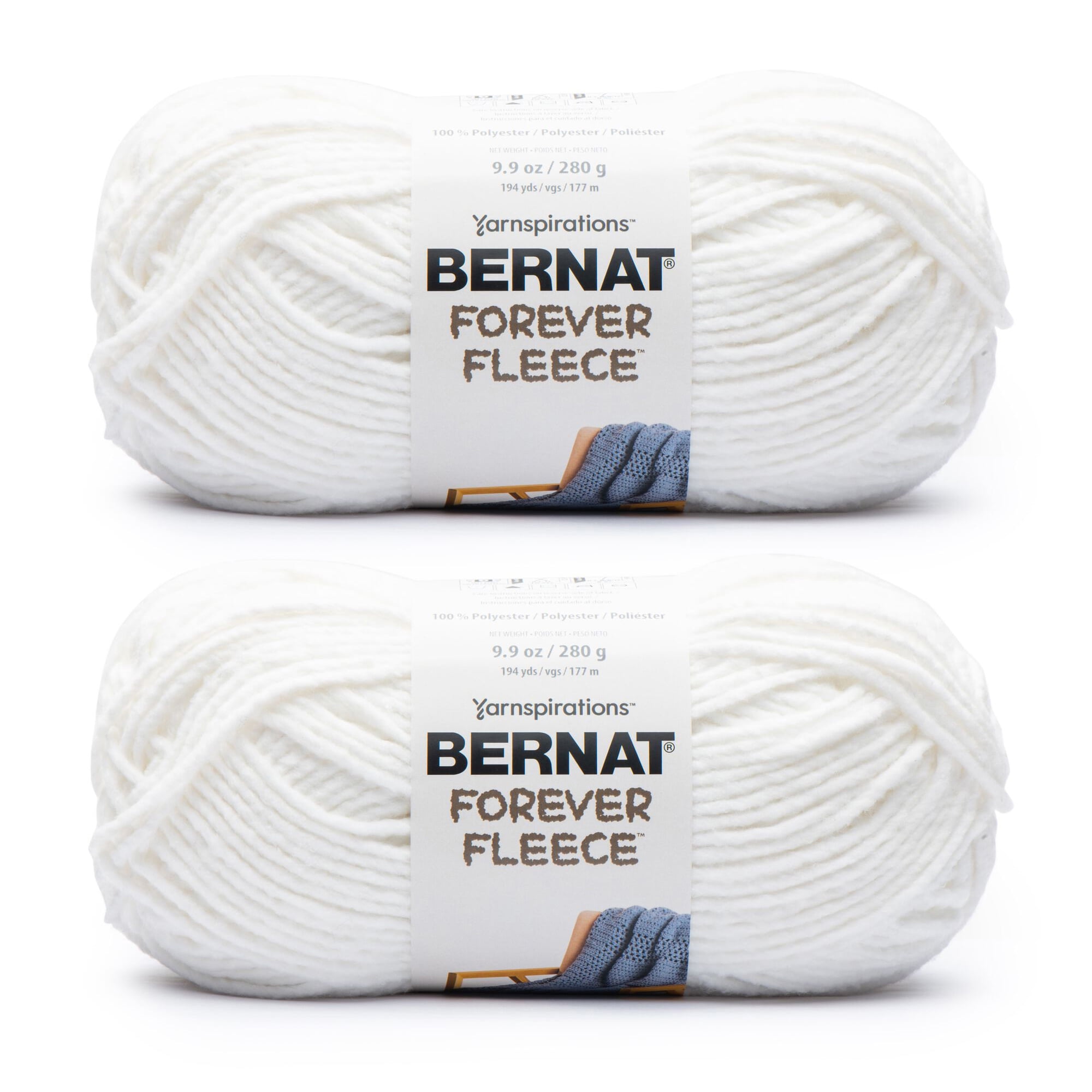 Bernat Forever Fleece Yarn - NOTM652855