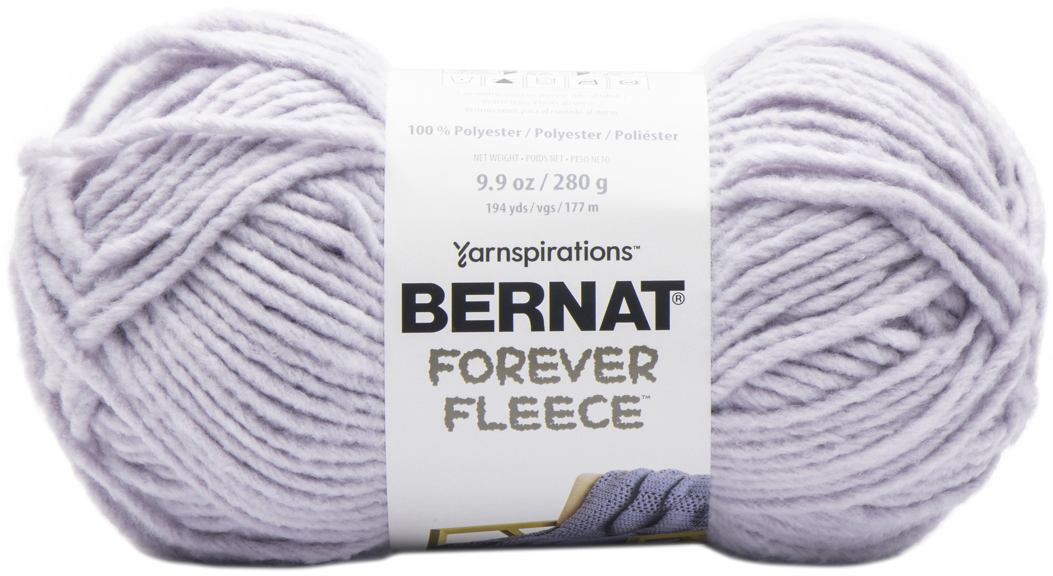 Bernat Forever Fleece Yarn-Cornflower 