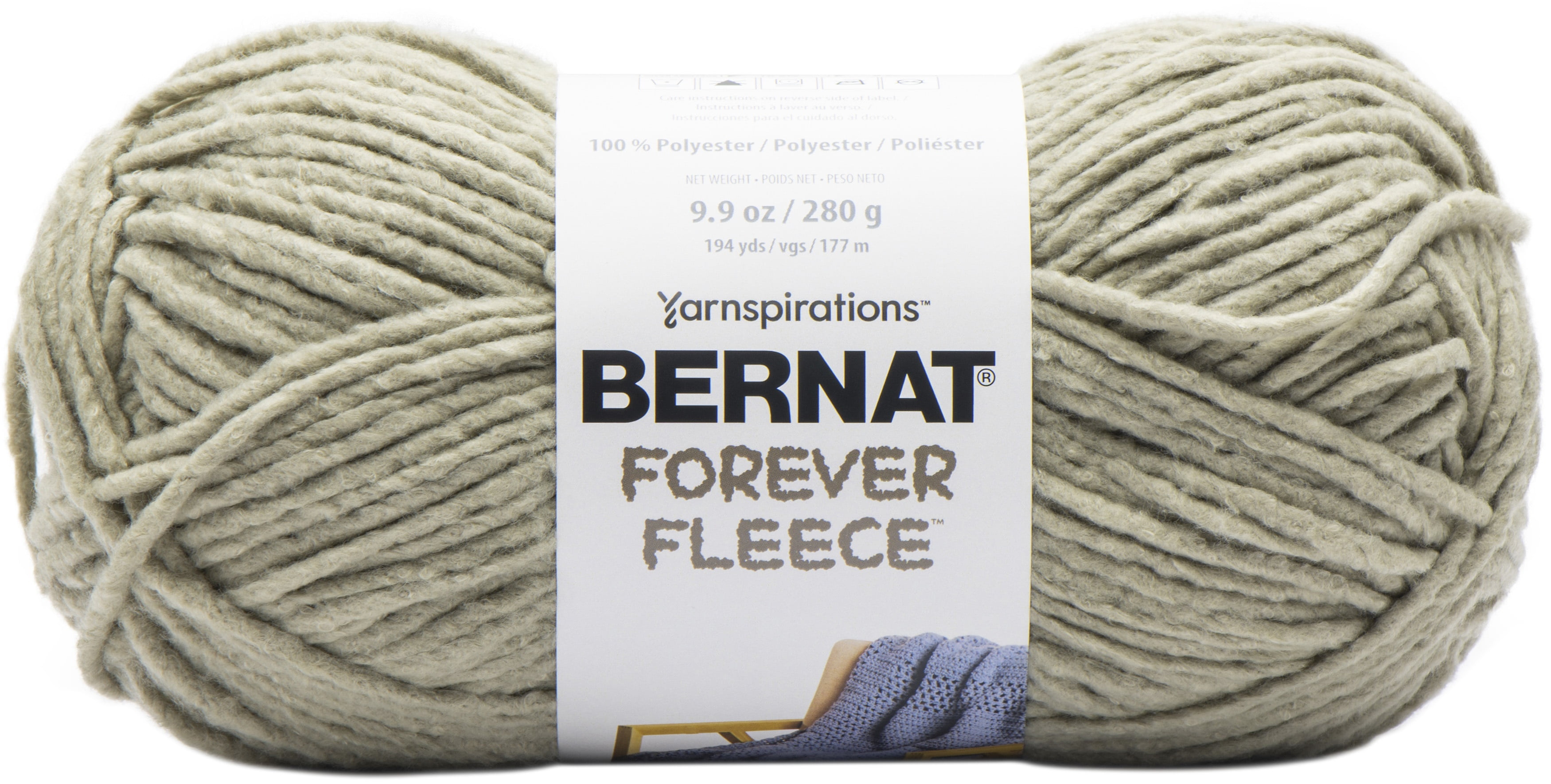 Bernat Forever Fleece Yarn-Winter Waves