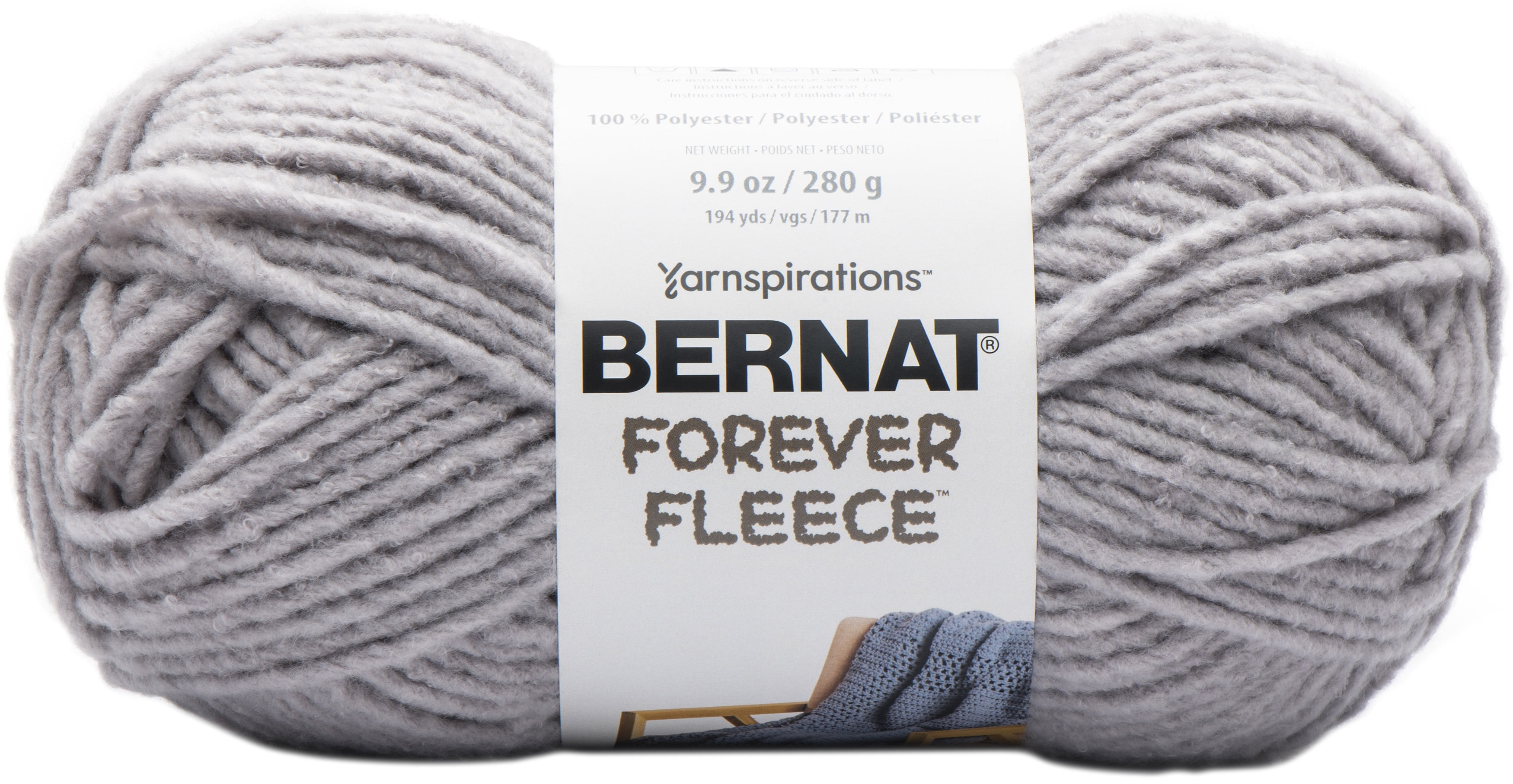 Bernat Forever Fleece Yarn-Winter Waves 