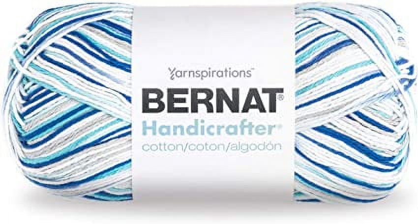 Bernat Handicrafter Cotton Yarn Gauge 4 Medium Worsted Anchors Away