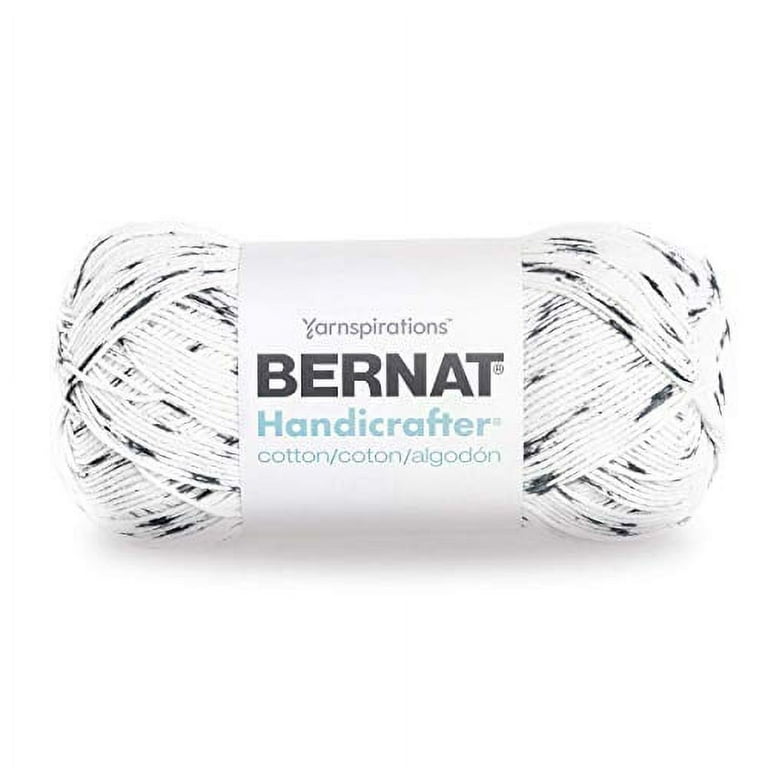 Bernat Handicrafter Cotton Yarn 340g Ombres Salt Pepper Print Walmart