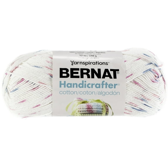 Bernat Handicrafter Cotton Yarn - Ombres-Marble Print
