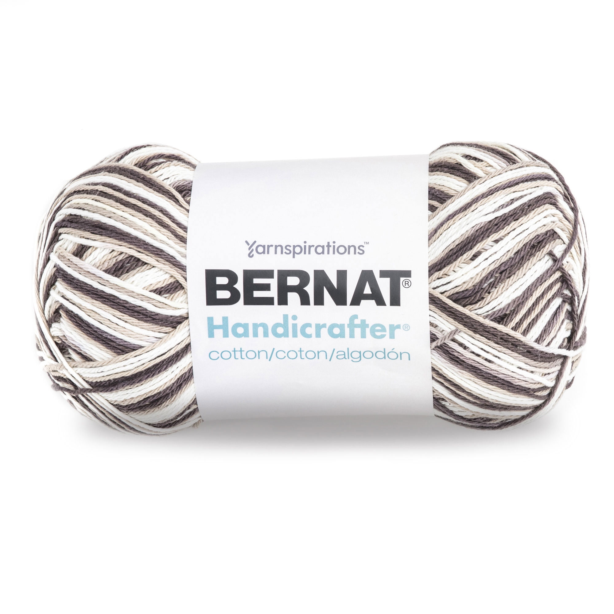 Bernat Handicrafter Cotton Yarn – Gomitolo Di Cotone Unico Per Uncinetto E Maglia – Colore Bianco