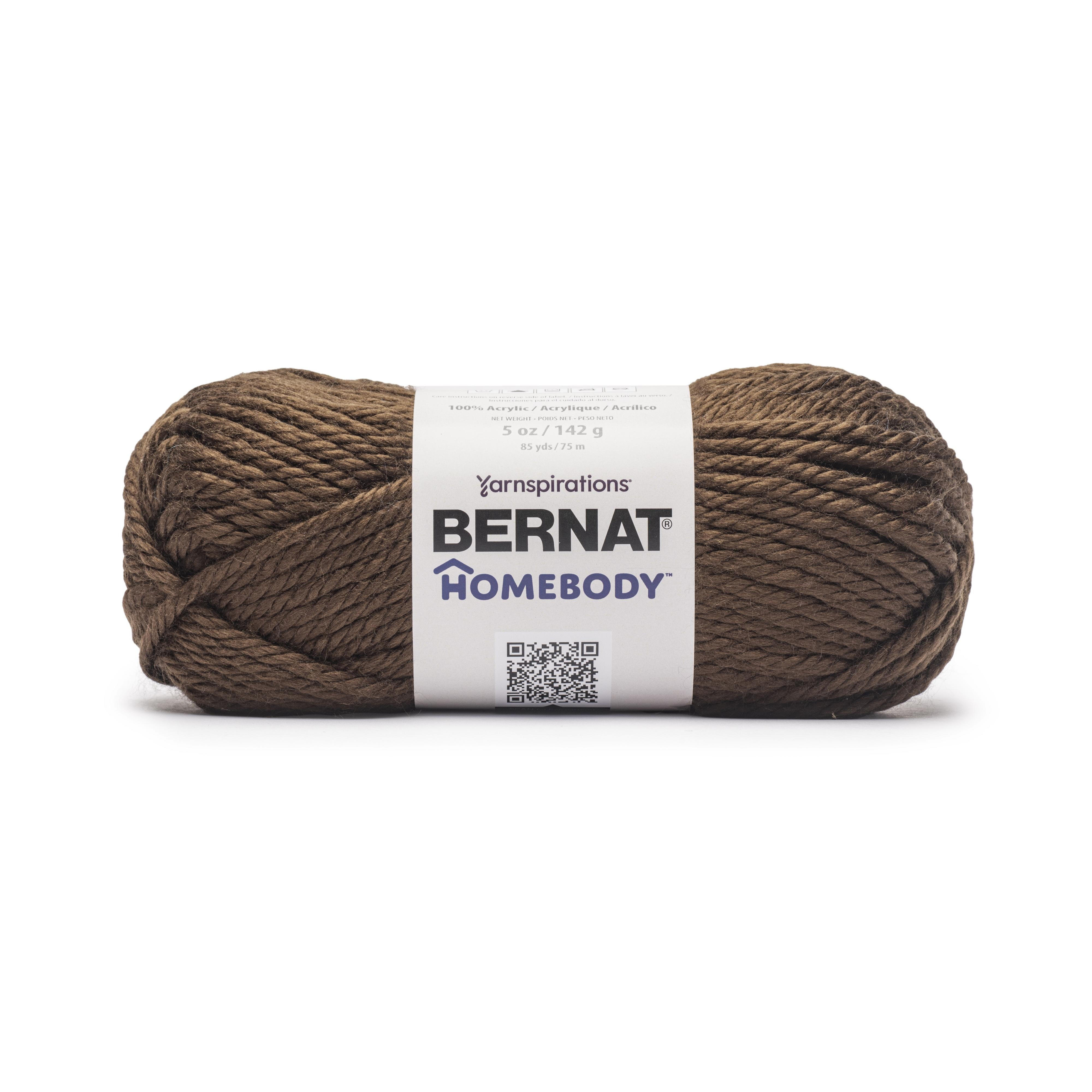 Bernat® Homebody™ #6 Super Bulky Acrylic Yarn, Sequoia Bark 5oz/142g 85 Yards