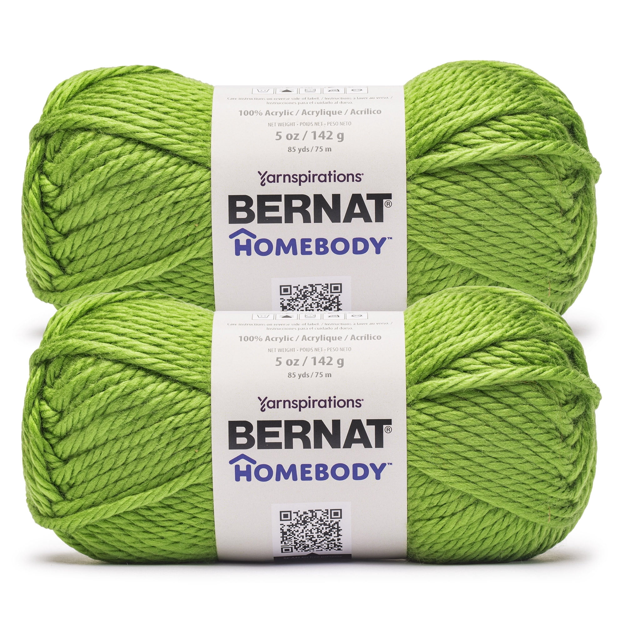 Bernat® Homebody™ #6 Super Bulky Acrylic Yarn, Shenandoah Forest 5oz/142g 85 Yards (2 Pack)