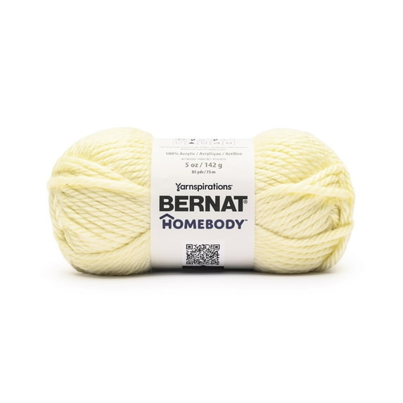 Bernat® Homebody™ #6 Super Bulky Acrylic Yarn, White Sands 5oz/142g 85 Yards