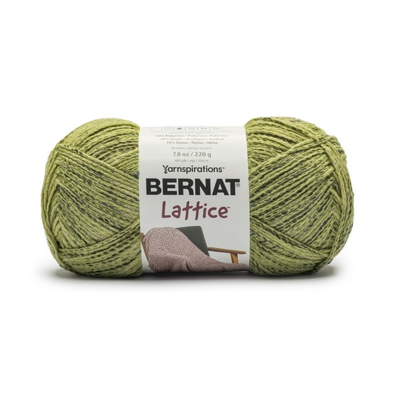 Bernat® Lattice™ #4 Worsted (Medium) Blend Yarn, Loden Mix 7.8oz/220g 389 Yards