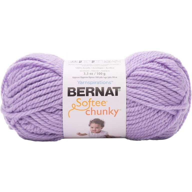  Bernat Bundle UP SB Solids Yarn, Lilac