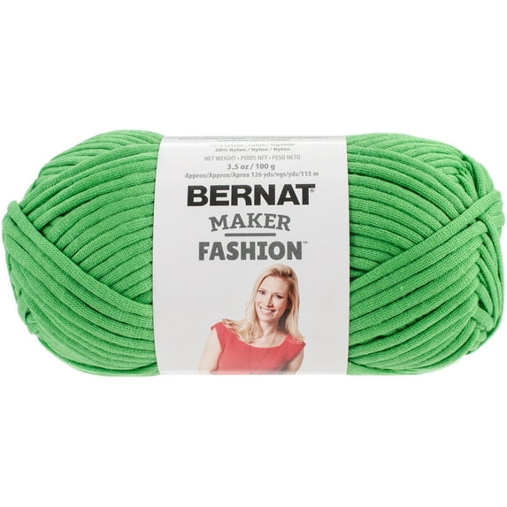 Bernat Maker Fashion Yarn-Green