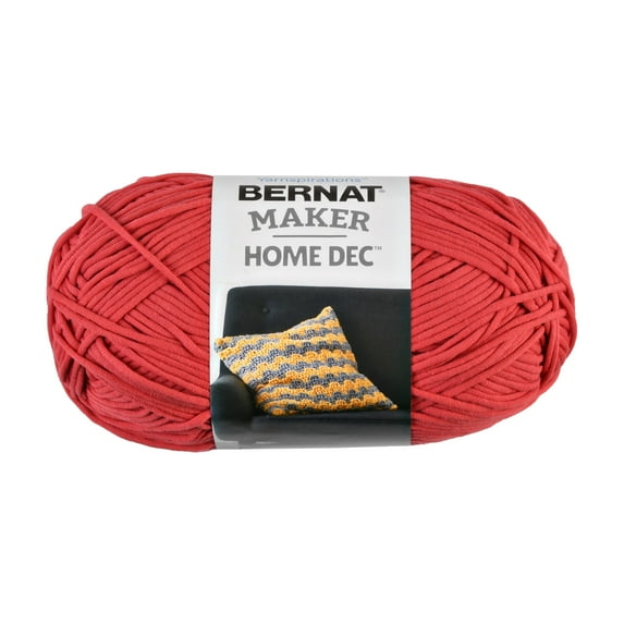 Bernat® Maker Home Dec™ #5 Bulky Cotton-Nylon Yarn, Woodberry 8.8oz/250g, 317 Yards