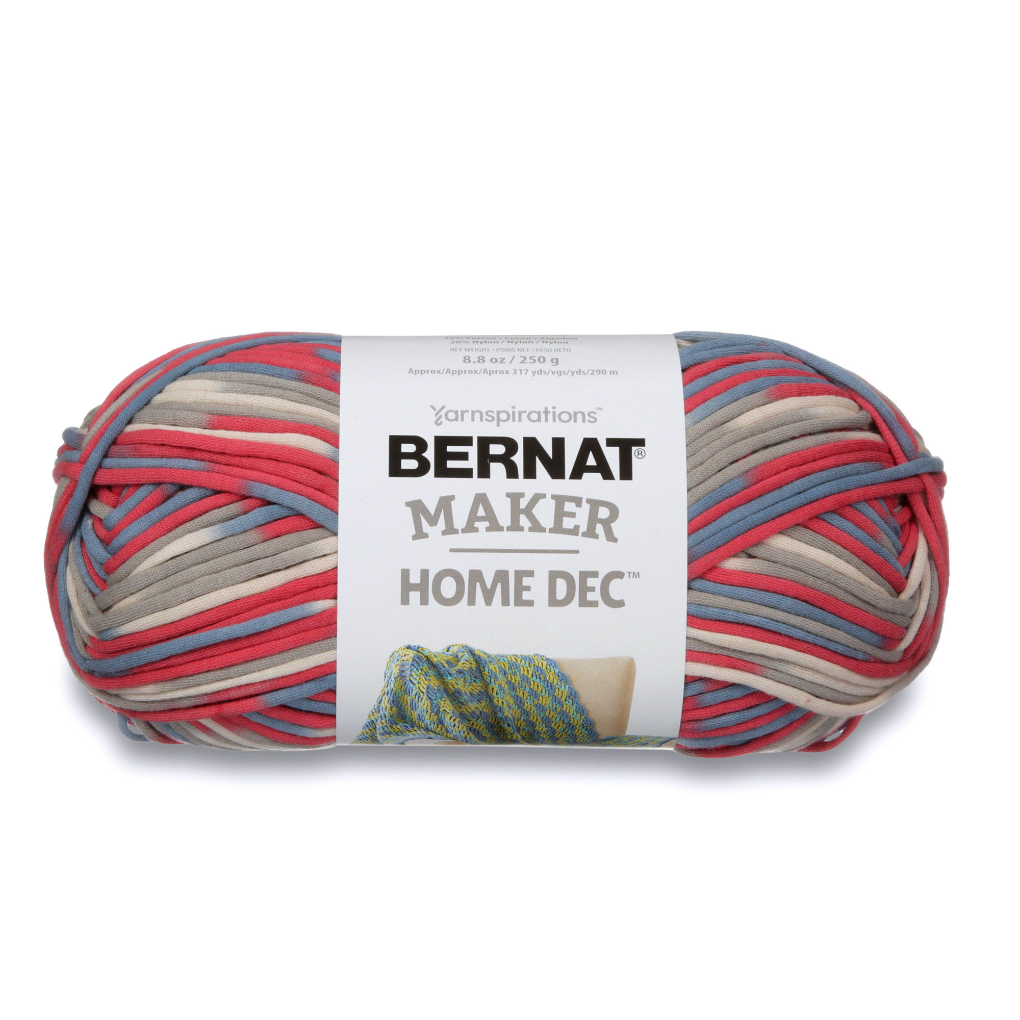 Bernat Maker Home Dec Yarn - Nautical Variegate