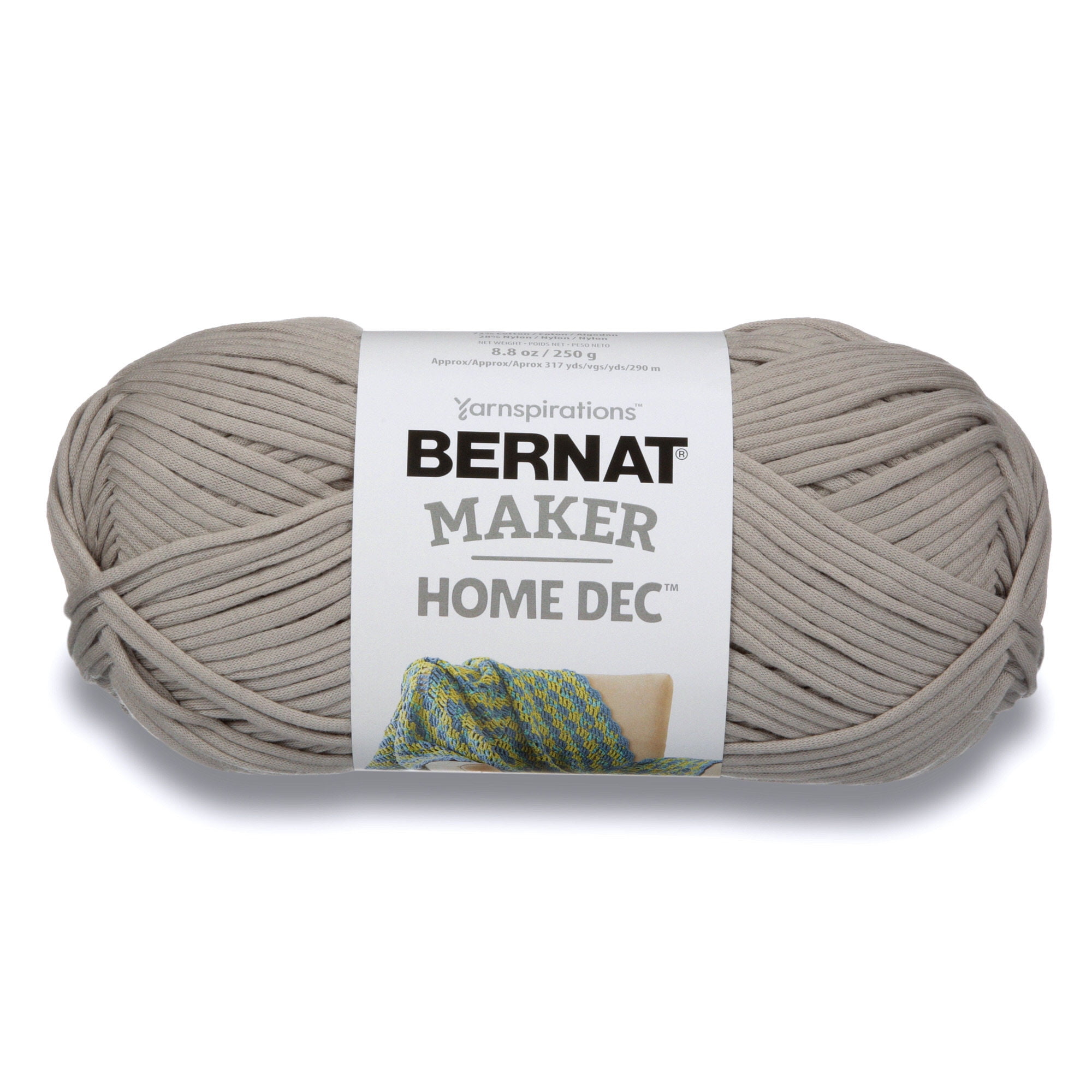 Bernat Maker Home Dec Yarn, 8.8oz, Guage 5 Bulky Chunky, Aqua