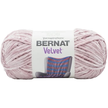 Bernat Polyester Velvet Yarn (300g/10.5 oz), Smokey Violet
