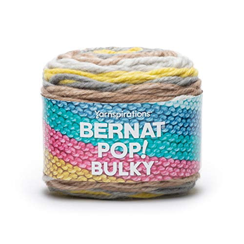 Bernat Pop Bulky yarn, Ray of Sunshine