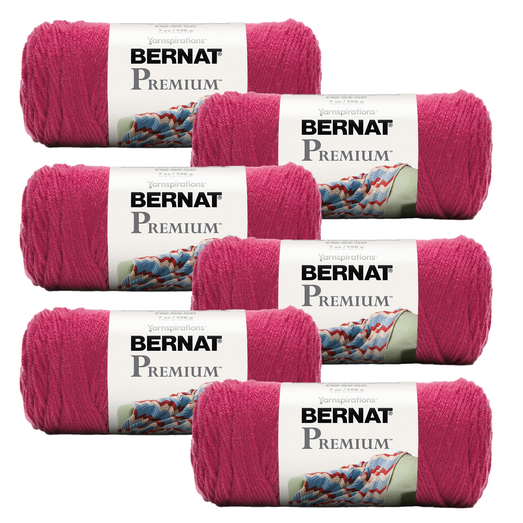 Bernat® Forever Fleece™ #6 Super Bulky Polyester Yarn, Leisure Teal  9.9oz/280g, 194 Yards (2 Pack) 
