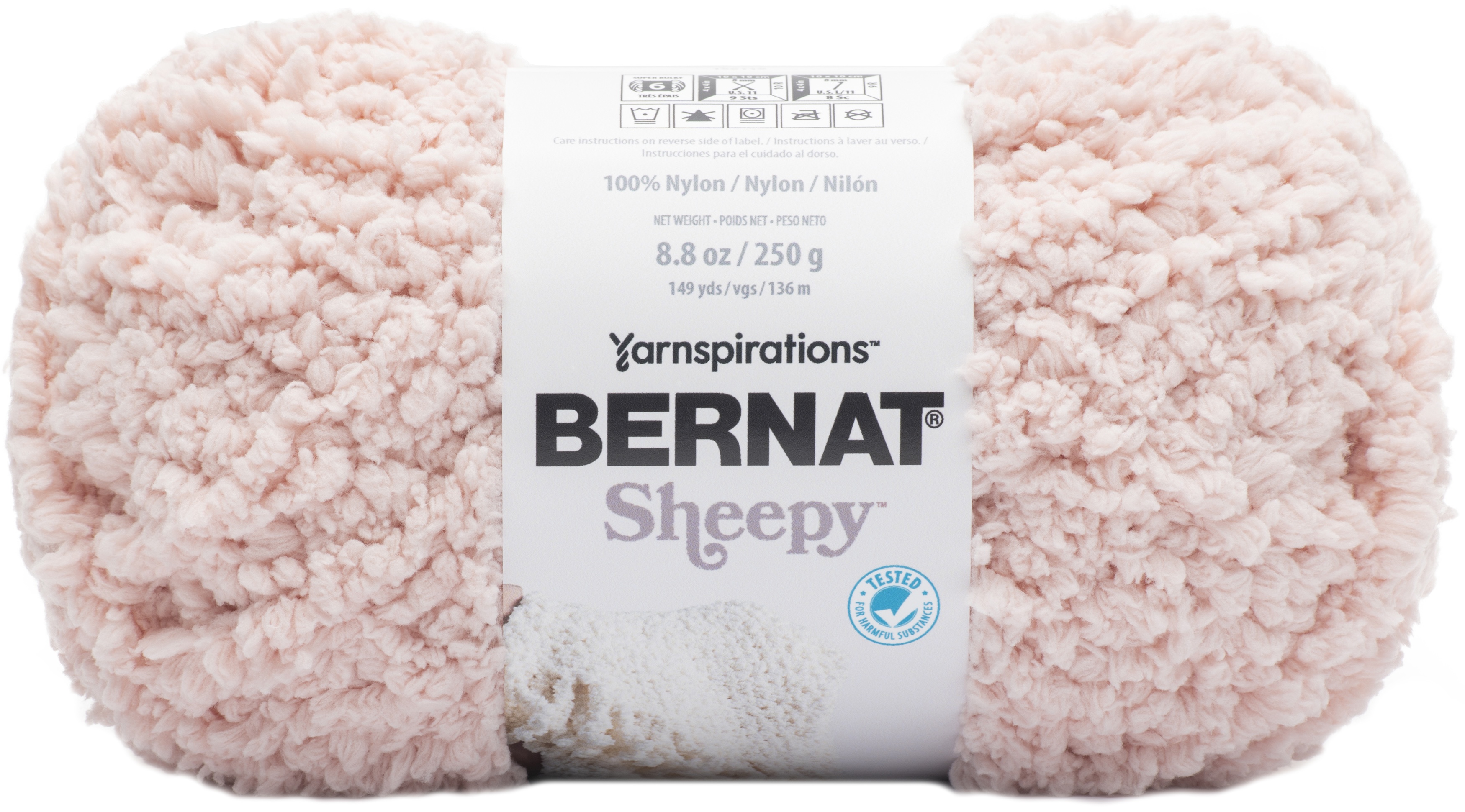 Bernat Sheepy YarnPlush Pink