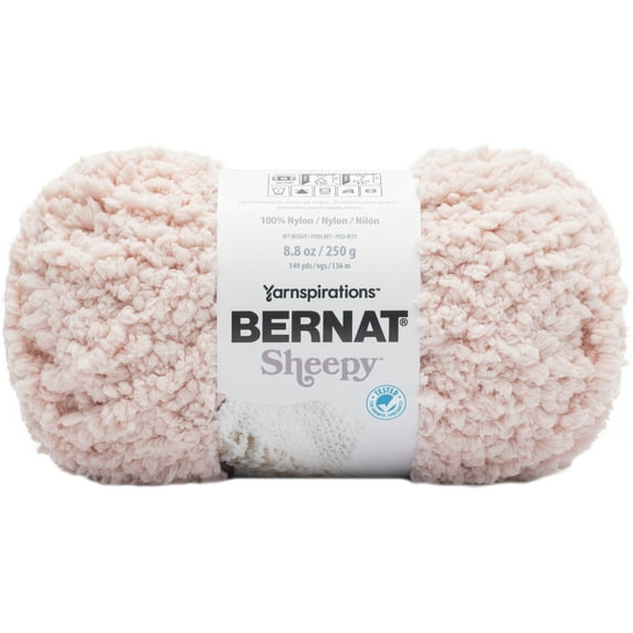 Bernat Sheepy Yarn-Plush Pink