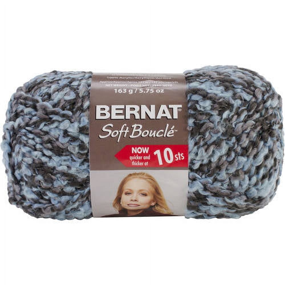 Soft Boucle Yarn-Lavender 