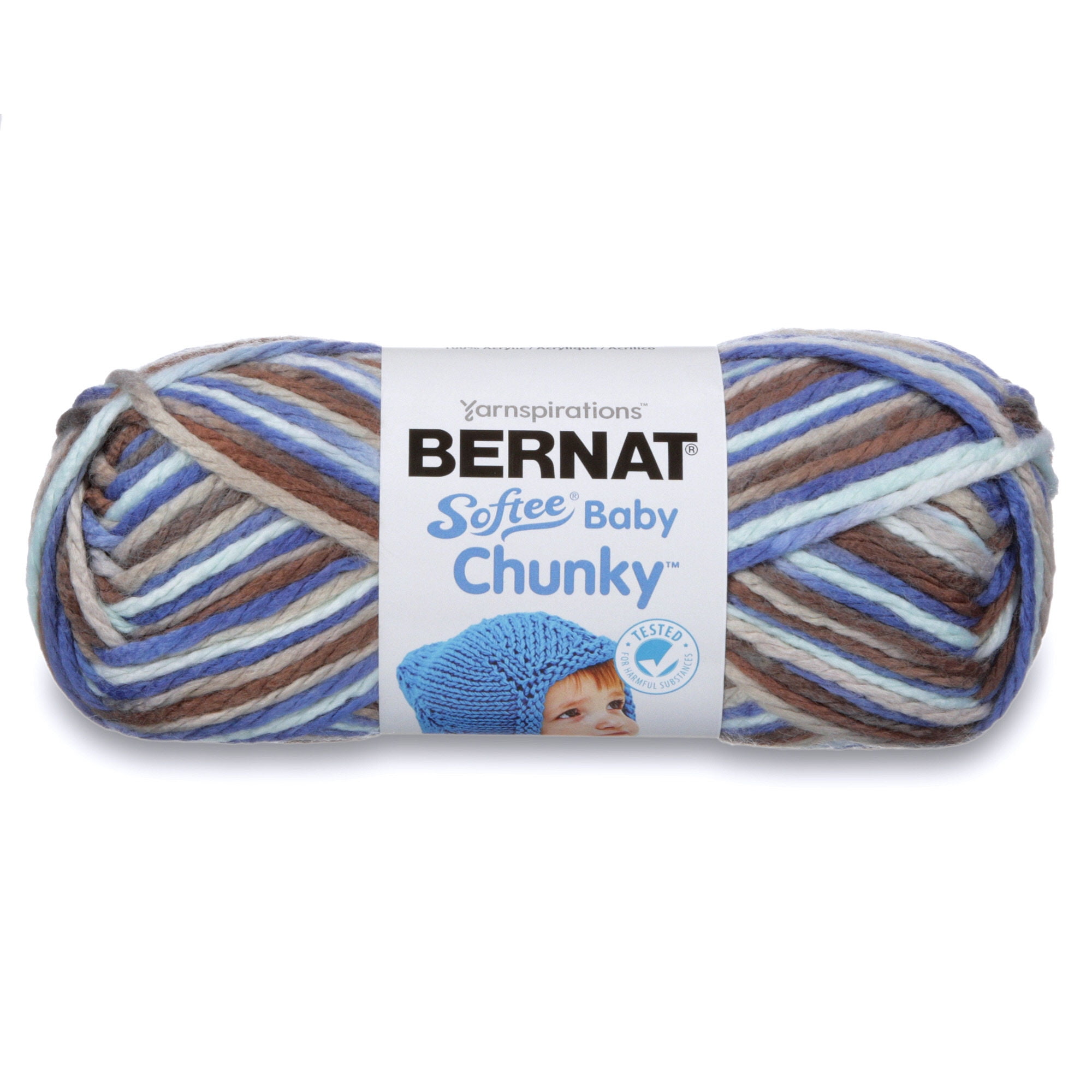 Bernat Softee Baby Yarn Ombres (3-Pack) Little Boy Blue 166031-311283