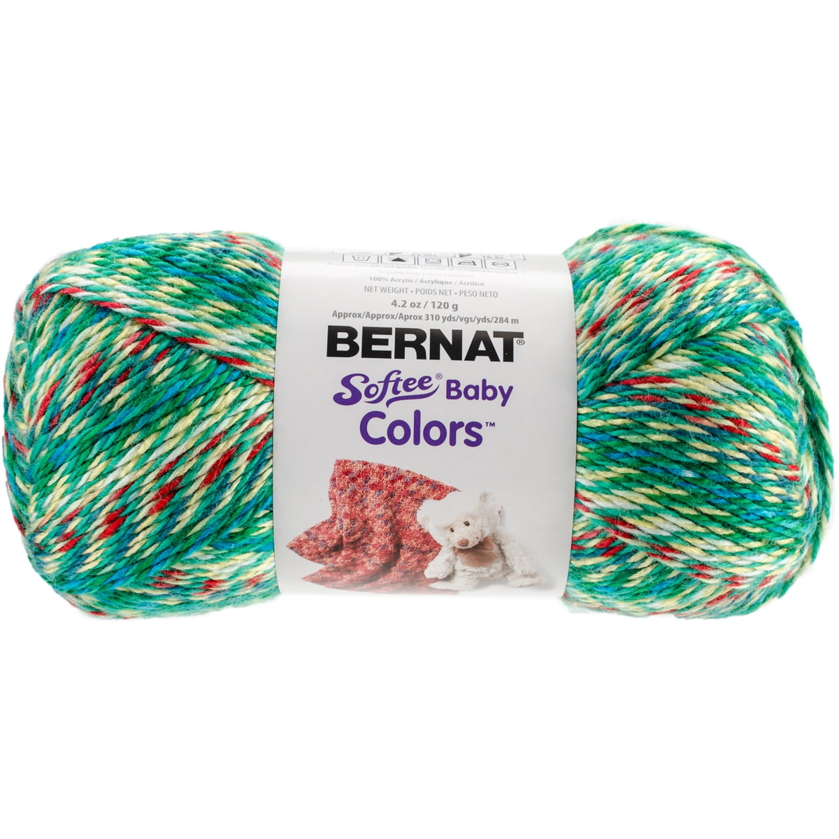 Bernat rainbow yarn hotsell