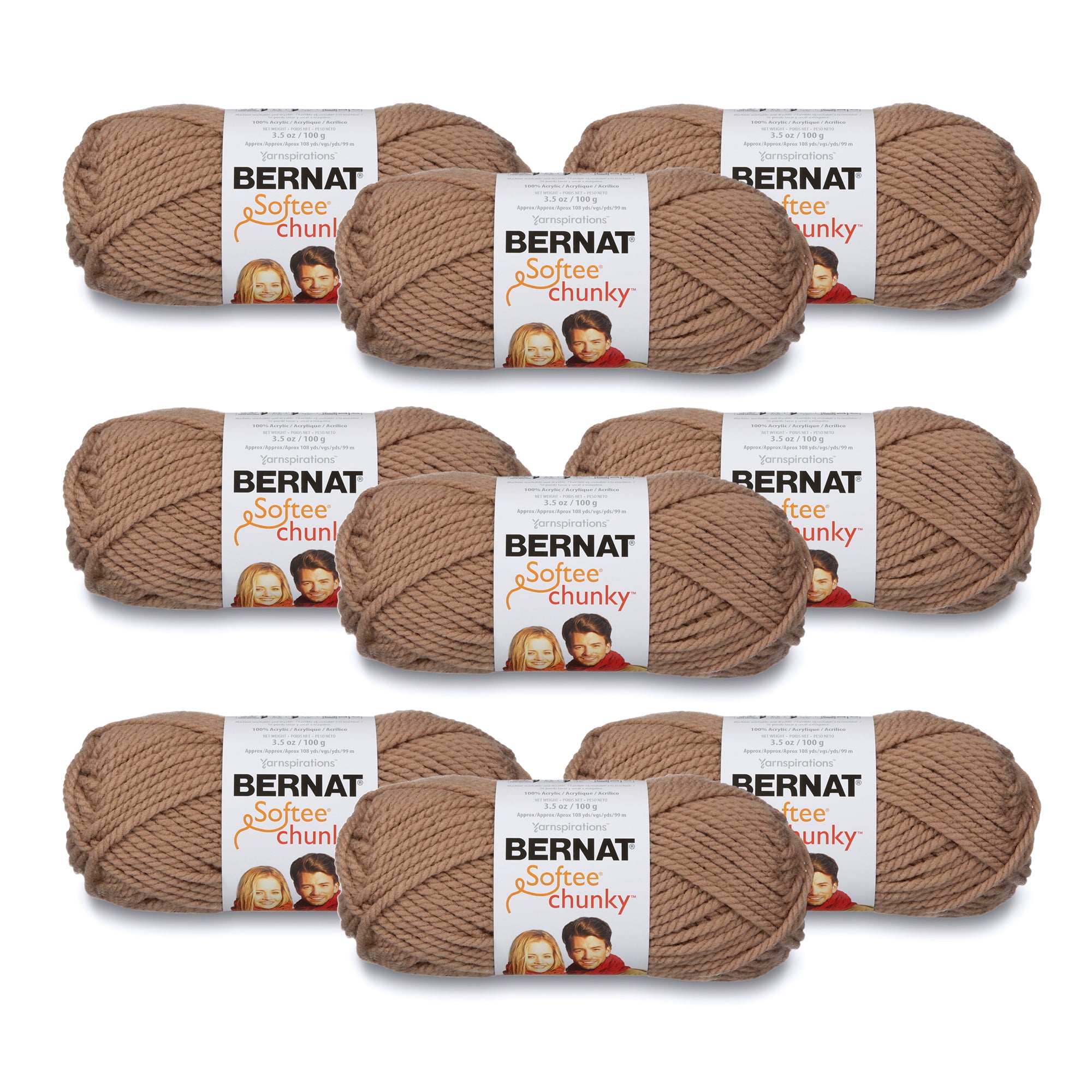 Yarnspirations bernat softee chunky sale