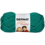 Bernat Softee Chunky Emerald Yarn - 3 Pack of 100g/3.5oz - Acrylic - 6 Super Bulky - 108 Yards - Knitting/Crochet