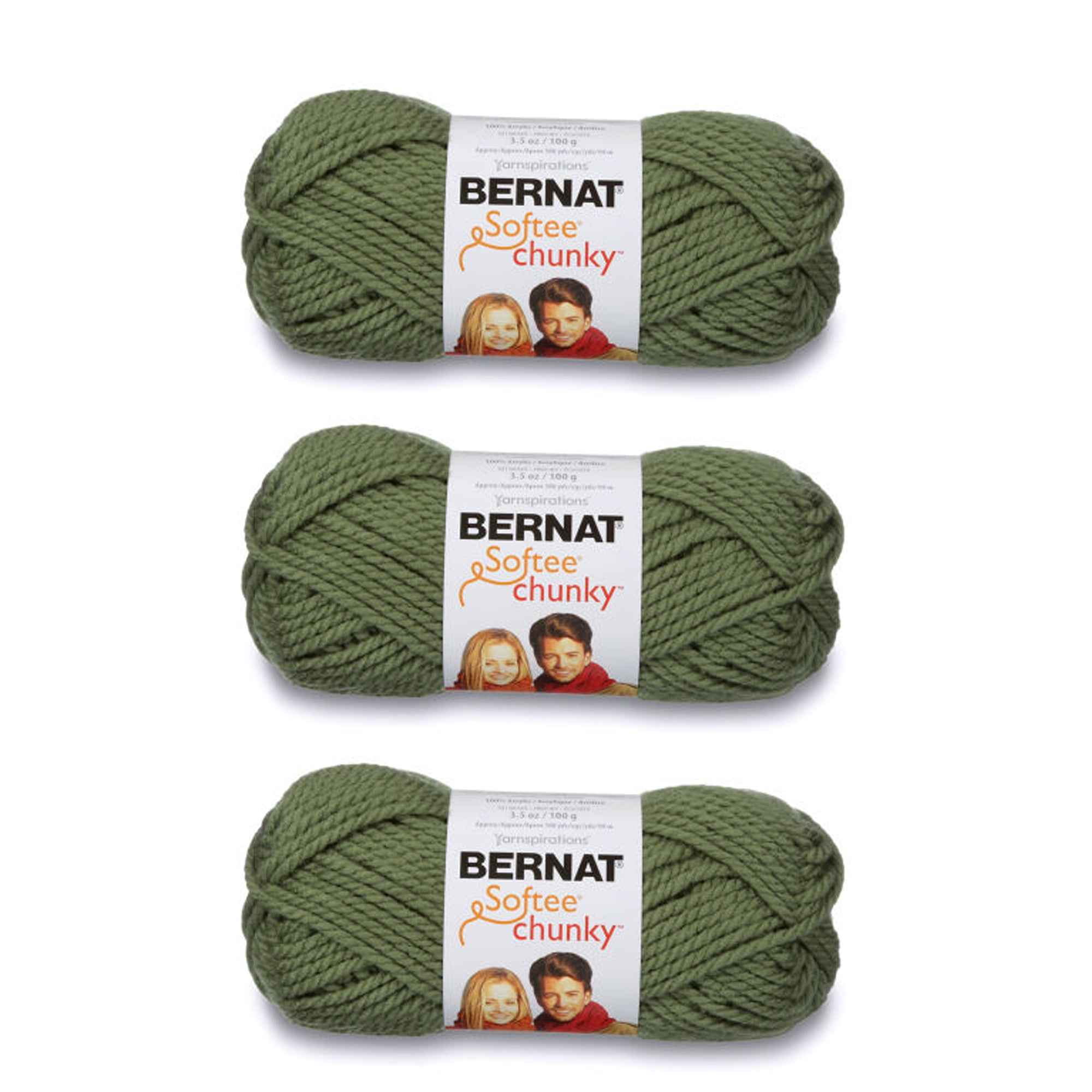 Bernat softee chunky yarn colors sales