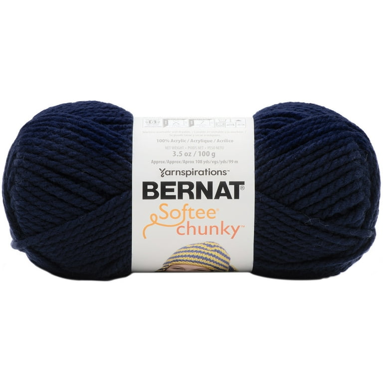 Bernat Softee Chunky 108yds Super Bulky Acrylic Yarn