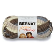 Bernat Softee Chunky Ombres Yarn (80G/2.8Oz), Shadow