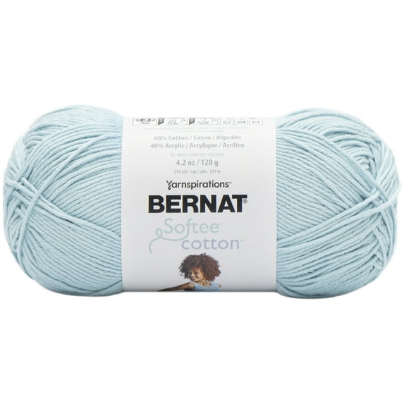 Bernat Softee Cotton Yarn-Dusk Sky