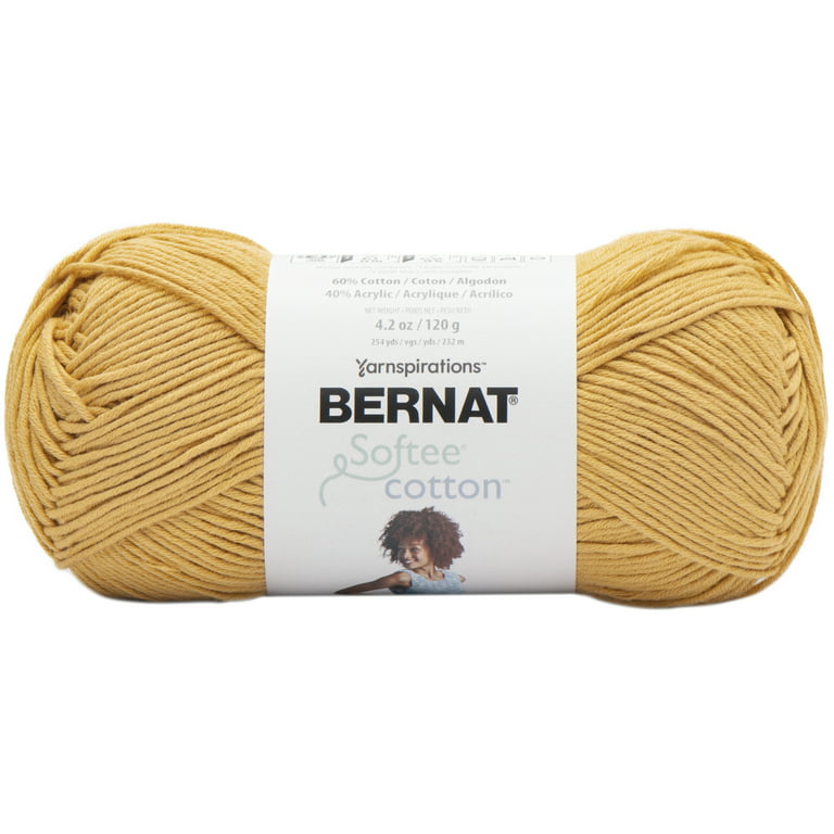 Bernat Softee Cotton Yarn Golden
