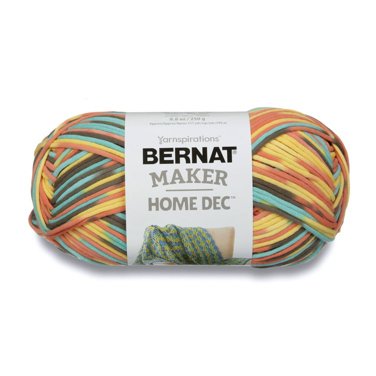 Bernat Sunset Sea Maker Home Dec Yarn, 8.8 ounces, 317 yards