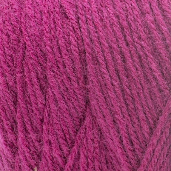 Bernat Super Value Solid Yarn-Raspberry