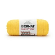 Bernat Super Value Solid Yarn-Sunshine