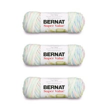 Bernat Super Value Twinkle Variegated Yarn - 3 Pack of 141g/5oz - Acrylic - 4 Medium (Worsted) - 275 Yards - Knitting/Crochet